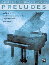 Preludes piano sheet music cover
